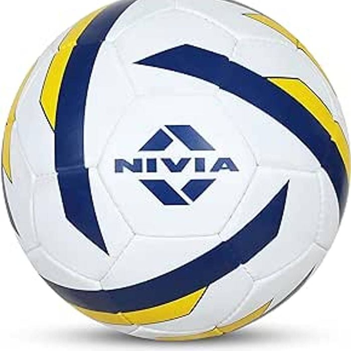 Nivia Vega Football (Multicolour, Size 5) | Rubber | 32 Panel | Training | Match| Soccer Ball