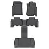 Vehiclab Mahindra Scorpio - 2023+ - 3 ROWS - 3D/5D All Weather Moulded Car Floor Mats