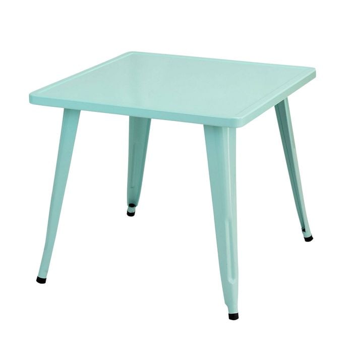 Costway Anti-scratching Steel Table Heavy-duty Square Kids Study Desk