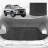 6D Diamond Car Boot Mat for Ford Everest UA 2022-Current-(3rd Row seats up/7 seater)-Cargo Mat-Black-Outback GT