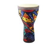Freedom 8" African Djembe Red & Yellow