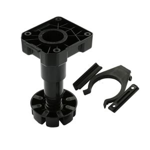 Hafele 90-180mm Kitchen Cabinet Feet with Clip - 4 Pack