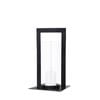 Ssh Collection Toren 34cm Tall Hurricane Lamp - Matte Black