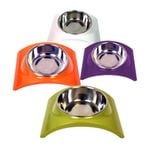 Slim Style Single Dinner Bowls- Orange L x2