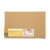 Quartet Corkboard Oak Frame High Density Surface 580x890mm Cork/oak