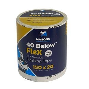 Masons 150mm x 20mm 40 Below Flex