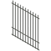 ProtectorAl 350 - 1200 x 1500mm Woodland Grey Raked Up to 15º Batten Pool Fence Panel