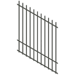 ProtectorAl 350 - 1200 x 1500mm Woodland Grey Raked Up to 15º Batten Pool Fence Panel