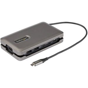 Startech.com Usb C Multiport Adapter, Usb C To 4k 60hz Hdmi 2.0, 2-port 10gbps Usb Hub, 100w Power Delivery Pass-through