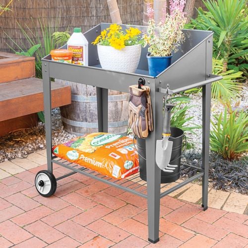 The Pinnacle mobile garden station.