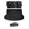Boot Liner Back Seat Protector Combo for Kia Seltos 2019-2022 Car Kick Mats Cover Cargo Trunk Mat