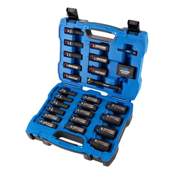 Kincrome 58 Piece 1/2" Drive Metric and Imperial Deep Impact Socket Set