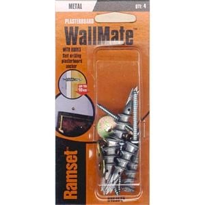 Ramset WallMate with Hooks and Screws 4pk R463548