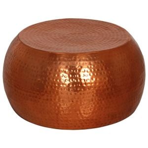 vidaXL Coffee Table Side Sofa Couch Table Living Room Bedroom Brass Aluminium