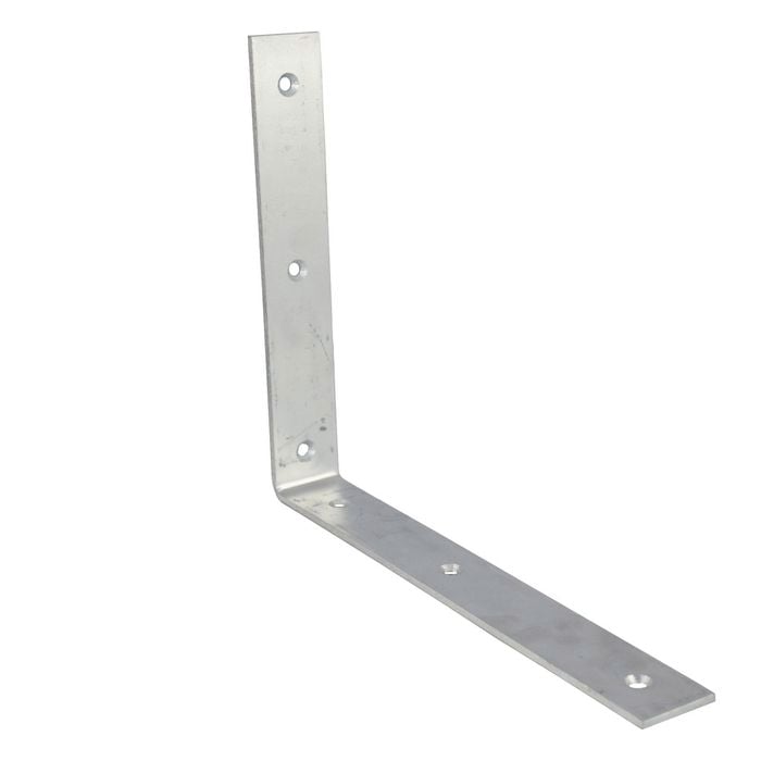 Carinya 300 x 250 x 40 x 4.5mm Heavy Duty Zinc Plated Angle Bracket