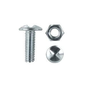Pinnacle  M4 M5 M6 M8 Assorted Anti-Theft Bolts And Nuts - 50 Pack