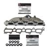Genuine Exhaust Manifold, Gasket & Stud Kit For Mitsubishi Triton Mn 4d56 2.5l 4wd