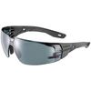 Bollé Safety Black/Grey Temples Smoke Platinum Lens Rush+ 2.0 Safety Glasses