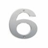 Sandleford 100mm Stainless Steel House Number 6
