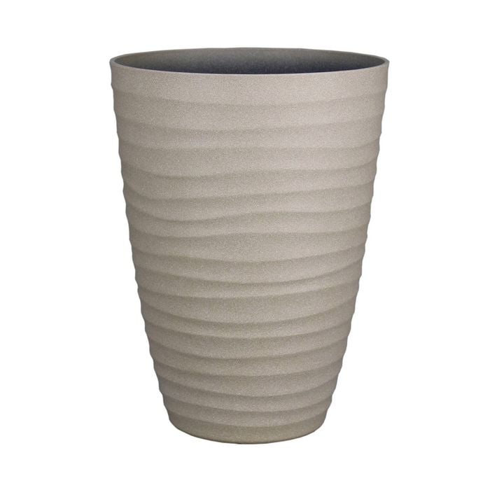 Eden 40cm Sandstone Tall Wavy Planter
