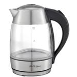 Healthy Choice 1.7 Litre Glass Kettle with 360 degrees Rotational Base