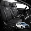 Australian Goose Edition Front Seat Covers for LDV D90 2017 - Current - Suede, Universal Fit - Black
