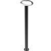 CLA Lighting Horus LED Surface Mounted Open Oval Bollard Light IP54 H800mm