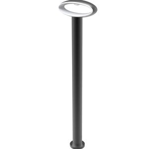 CLA Lighting Horus LED Surface Mounted Open Oval Bollard Light IP54 H800mm