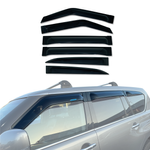 AUSGO Wide-Profile Weather Shields for Nissan Patrol Y62 2012-Onwards Weathershields Window Visors Wind Deflectors