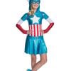 American Dream Girls Hooded Marcel Superhero Costume - Medium