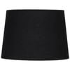 Verve Design 28cm Black Medium Linen Dawn Tapered Shade