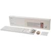 Pout Hands 5 Combo Charging Pad/Keyboard/Wireless Mouse Set for PC/Laptop White