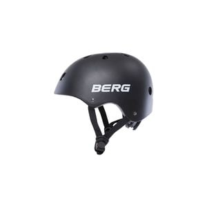 Berg Plastic/Foam Safety Helmet Medium Kids 54-57cm - Black
