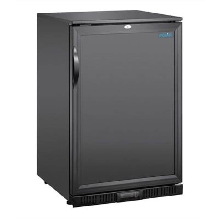 Polar Back Bar Cooler G-series Single Solid Door 850mm 128l Commercial Fridge