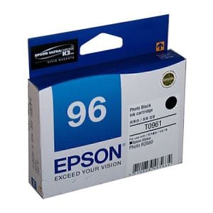 Genuine Epson T0961 Black Ink Cartridge