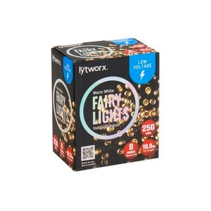 Lytworx Low Voltage Warm White Fairy Lights - 250 Pack