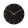 One Six Eight London  Luca Black 40cm Silent Wall Clock