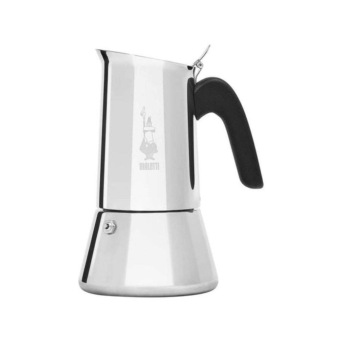 Bialetti Stainless Steel Venus Coffee Pot Stovetop Espresso Maker 4 Cups Silver