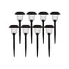 Luxzone 39cm 50lm Solar LED Pathway Light - 8 Pack