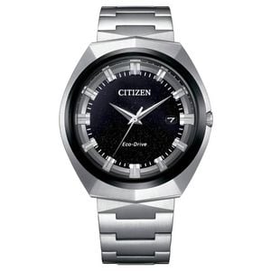 Citizen Eco-drive Black Dial Stainless Steel Men's Watch (bn1014-55e)