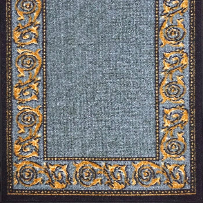 Ideal DIY 67 x 294cm Gold Leaf Grey Loop Pile Carpet Runner