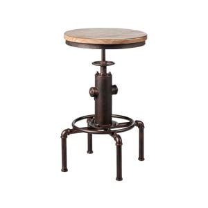 Costway Wood Bar Stools Swivel Bar Bistro Style