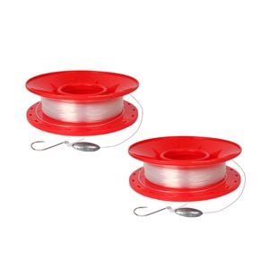 2PK Fishteck Handcaster Camping Outdoors 9.5In Rigged 200Lb 100M
