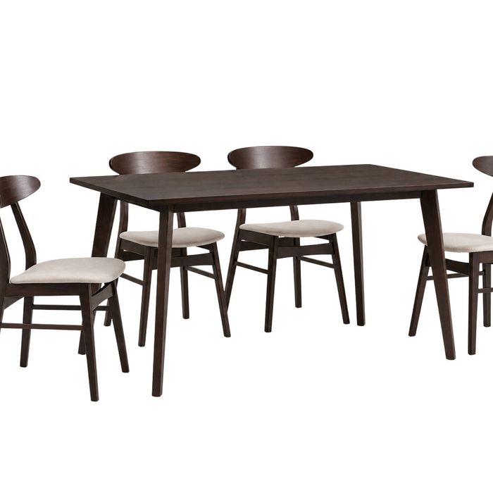 Fiesta 5-Piece Dining Set - Wenge
