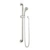 evekare 32 x 900mm Stainless Steel Grab Rail And 3 Function Shower With 2m Hose
