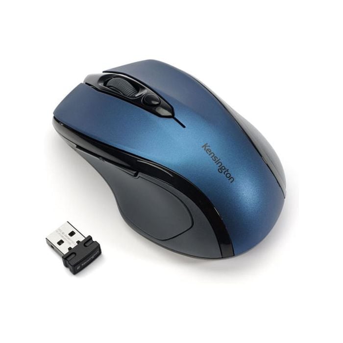 Kensington Pro Fit Mid-size Wireless Mouse - Sapphire Blue [72421]