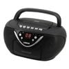 Lenoxx Cd815 Black Portable Boombox Cd-R/Cd-Rw/Cassete Tape Player Am/Fm Radio