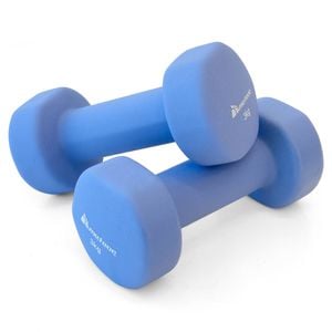 METEOR 3kgx2 Flat Bottom Neoprene Dumbbells