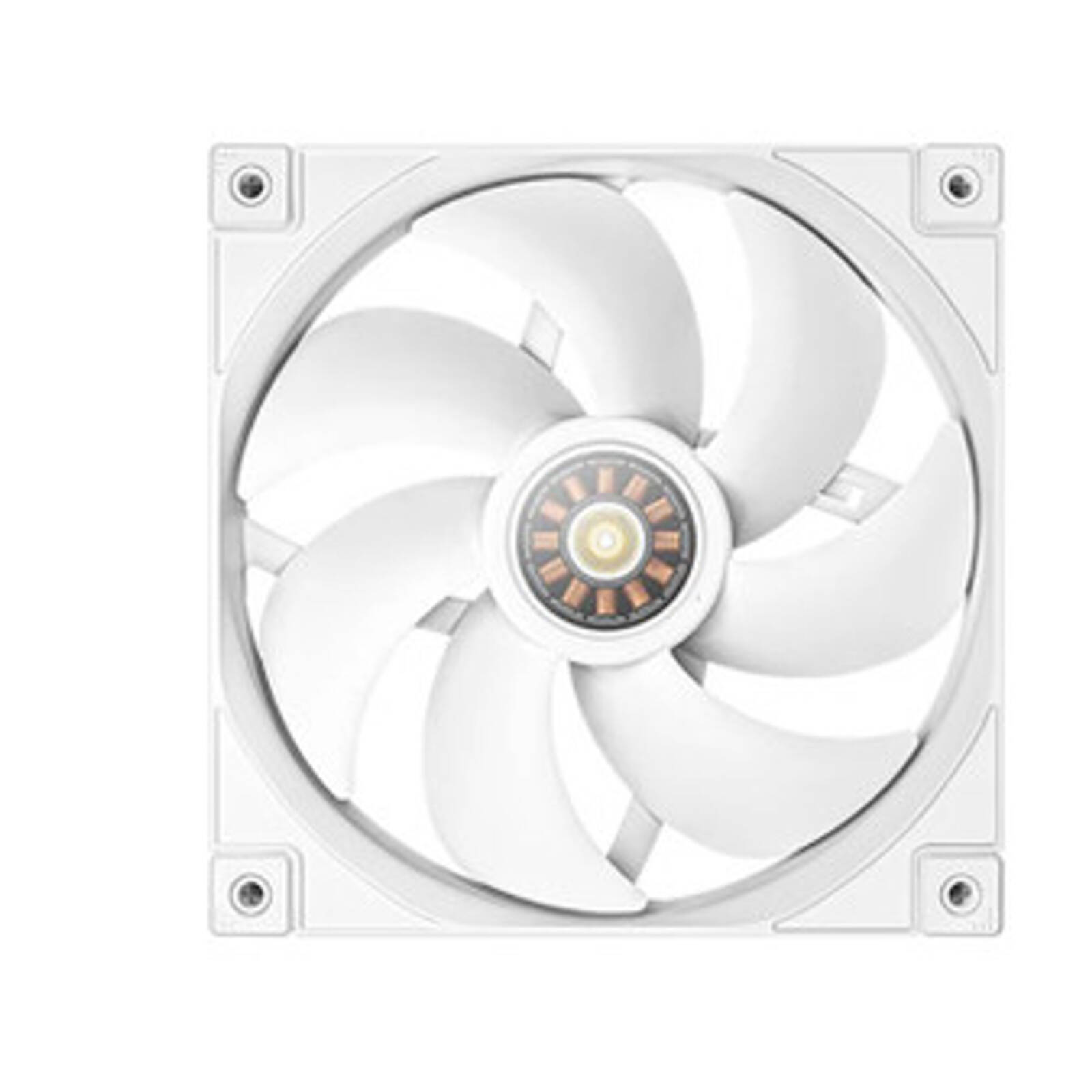 DeepCool FT14 White High-Performance Cooling 140mm Fans, Low Operation Noise, 4-Pin PWM, 500-1650 RPM, High End Material