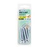 Zenith Bolt & Nut 1/4"x50mm  8pk CSK Head Zinc Plated